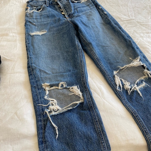 Agolde Ripped Jeans - Picture 6 of 7